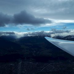 Flugwegposition um 12:11:44: Aufgenommen in der Nähe von Innsbruck, Österreich in 2655 Meter